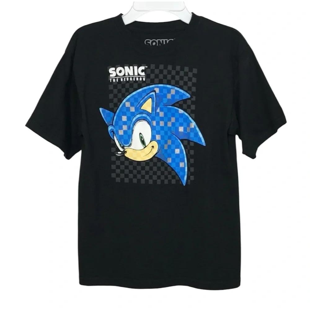 Sonic the Hedgehog Graphic T-Shirt Kids | Black | Medium